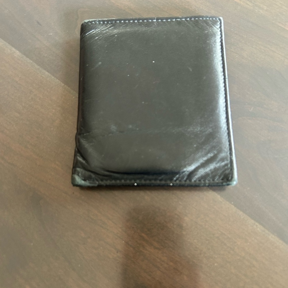 Black Leather Wallet